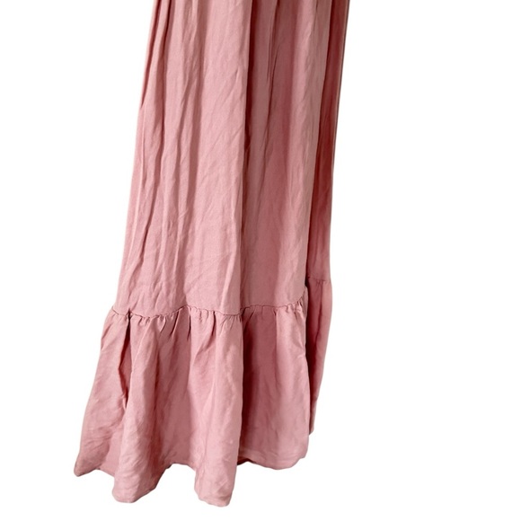 Reformation Blush Pink Midi Dress - Picture 8 of 9